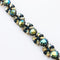 1950s vintage jewelcraft rhinestones bracelet in blue