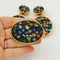 1980s Vintage Austrian Brooch, Multicolour