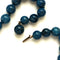 Blue Agate Antique knotted Beads