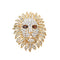 Attwood & Sawyer Lions Head brooch