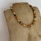Agate and Gold Plate necklace by Francesca Romana