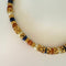 Agate and Gold Plate necklace by Francesca Romana