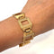 Vintage gold plated Geometric Bracelet