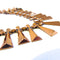 Wonderfully designed Renior necklace in copper from the 1950s