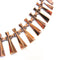 Wonderfully designed Renior necklace in copper from the 1950s