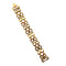 Vintage 1970s Gold Plated Modernist Bracelet