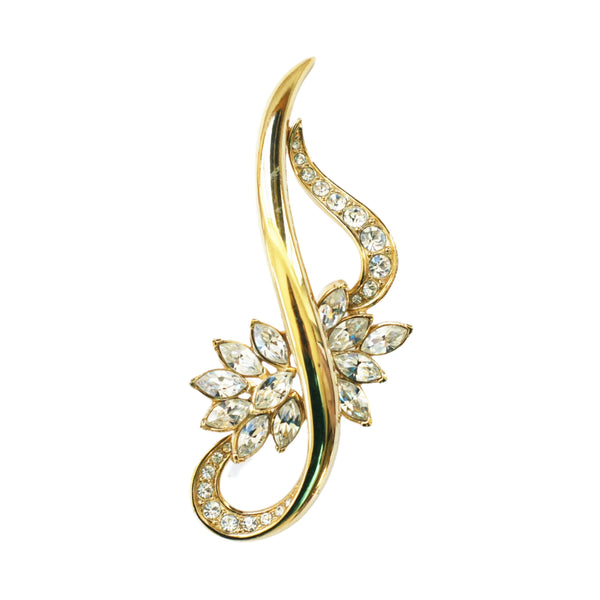 Vintage Attwood & Sawyer gold plated brooch