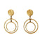 Vintage Hoop Clip on Earrings by ART