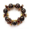 brown and black rhinestone vintage bracelet from the 1950s by eclectica vintage jewellery online