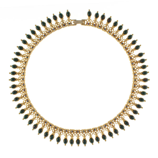 Byzantine style Gold plated necklace