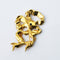 MMA Ribbon Brooch