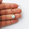 Drop Eau De Nil Semi-precious Earrings