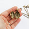 J.Crew Brass Locket Pendant