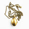 J.Crew Brass Locket Pendant