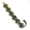 1960s Miracle Necklace, Brooch and Bracelet Set, Blue