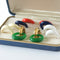 1950s Vintage Trifari Interchangeable Hoop Drop Clip-On Earrings