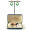 1950s Vintage Trifari Interchangeable Hoop Drop Clip-On Earrings