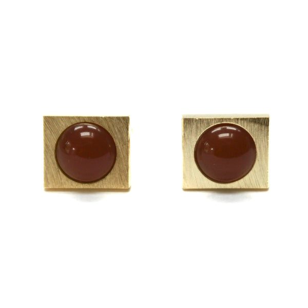 1960s Carnelian Cufflinks