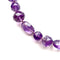 Vintage Faceted Amethyst Beads Necklace