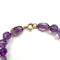 Vintage Faceted Amethyst Beads Necklace