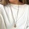 J.Crew Brass Locket Pendant