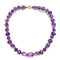 Vintage Faceted Amethyst Beads Necklace