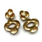 1980s Vintge Statement Drop Earrings, Clip-On