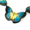 Contemporary Resin Butterfly Necklace
