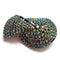 Iridescent 1950s Rhinestone Brooch