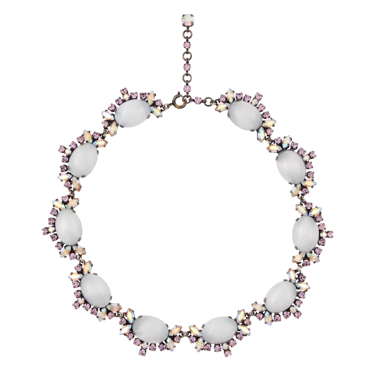 Vintage Austrian Cabochon necklace