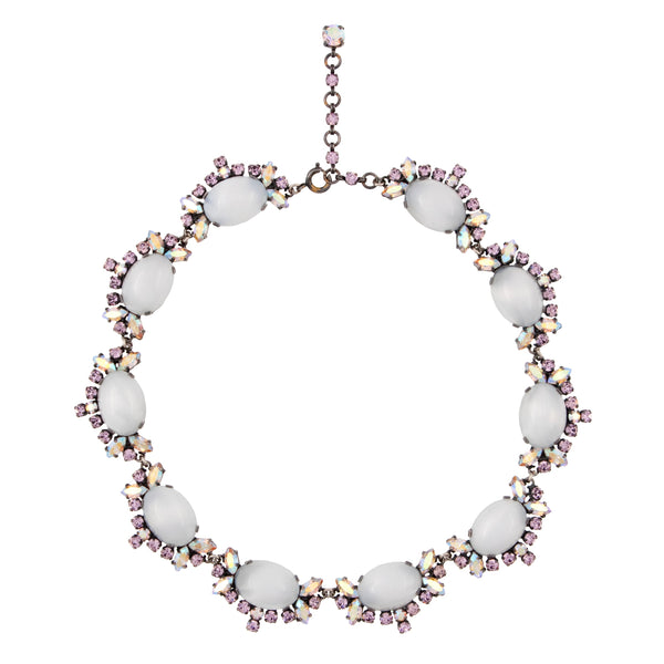 Vintage Austrian Cabochon necklace