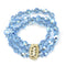1960s Vintage Crystal Bracelet, Blue