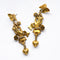 Butterfly drop earrings