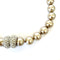1980s Vintage Chunky Faux Pearl Necklace, Magnetic Clasp