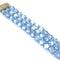 1960s Vintage Crystal Bracelet, Blue