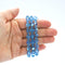 1960s Vintage Crystal Bracelet, Blue