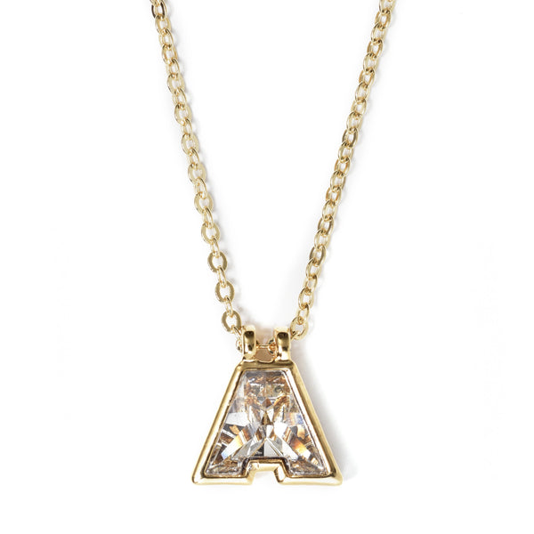 Swarovski Crystal Initial A pendant reserved for Anita