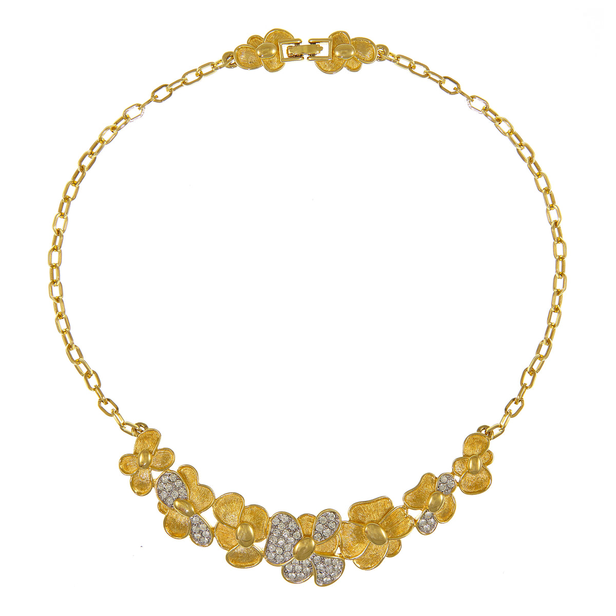 Monet gold plated necklace deals