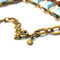 close up of j crew necklace chain and fastening