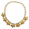 Stella & Dot gold plated berry necklace