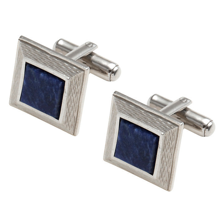 Fathers Day gift, fathers day, cufflinks, sodalite