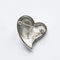 1980s Crystal Two-tone Heart Brooch
