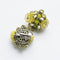 1950s Vendome Clip-On Earrings, Yellow