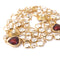 Eclectica Vintage Jewellery | UK | 1980s Vintage Swarovski Heart Chain