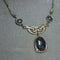 1960s Miracle Necklace, Brooch and Bracelet Set, Blue