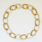 Ralph Lauren large link bi metal chain 