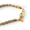 gold and silver plated vintage chain bracelet by Monet UK