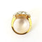 1980s Diamanté Ring