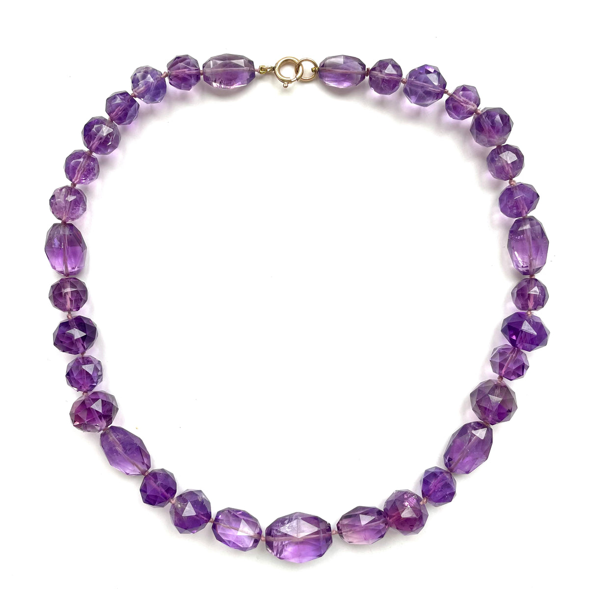 Amethyst 2025 beads necklace